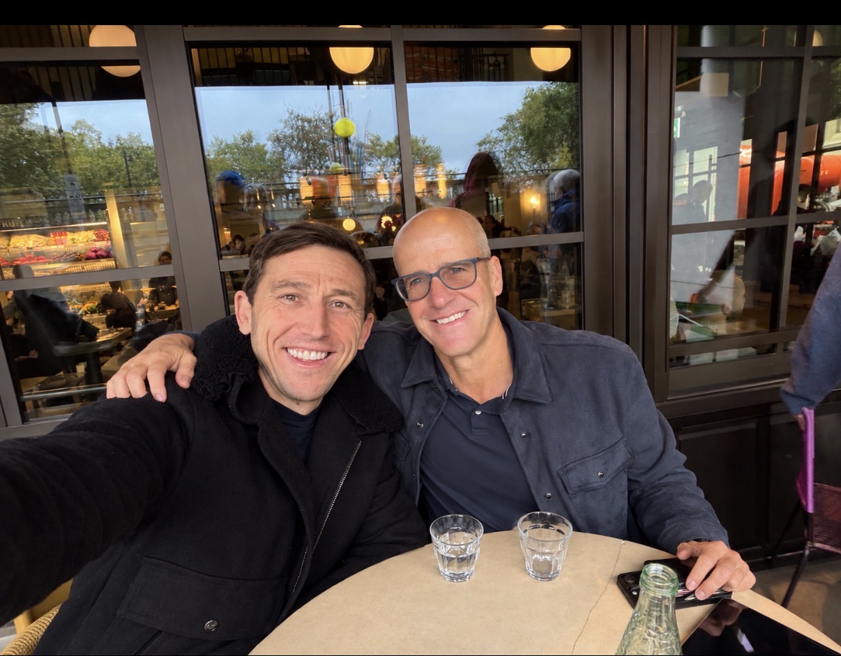Gary Andrew Rhodes with HealthTruth founder Mark Kaplan
